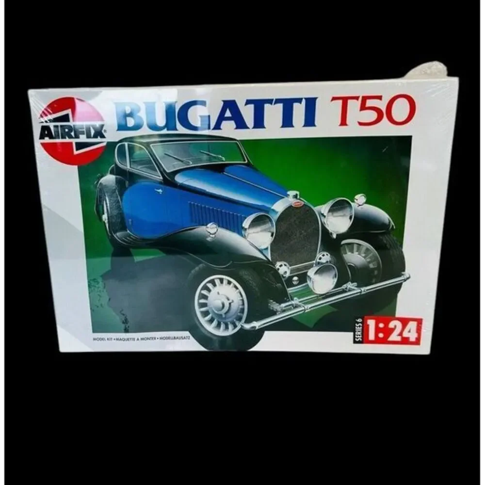 Airfix Bugatti Type T-50 1:24 Model Kit 06415 NOS Made In France New Sealed 1990